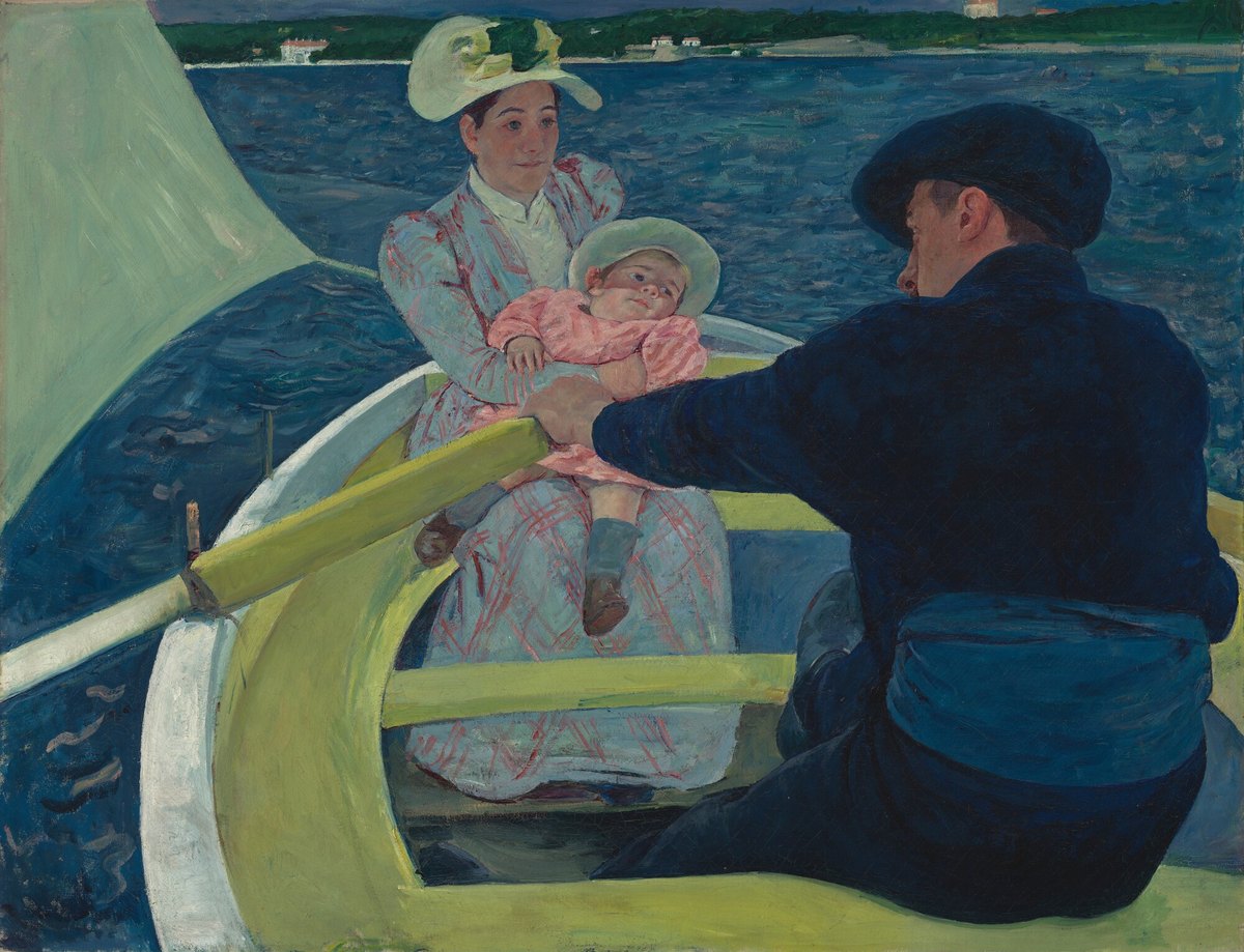 The Boating Party — Mary Cassatt