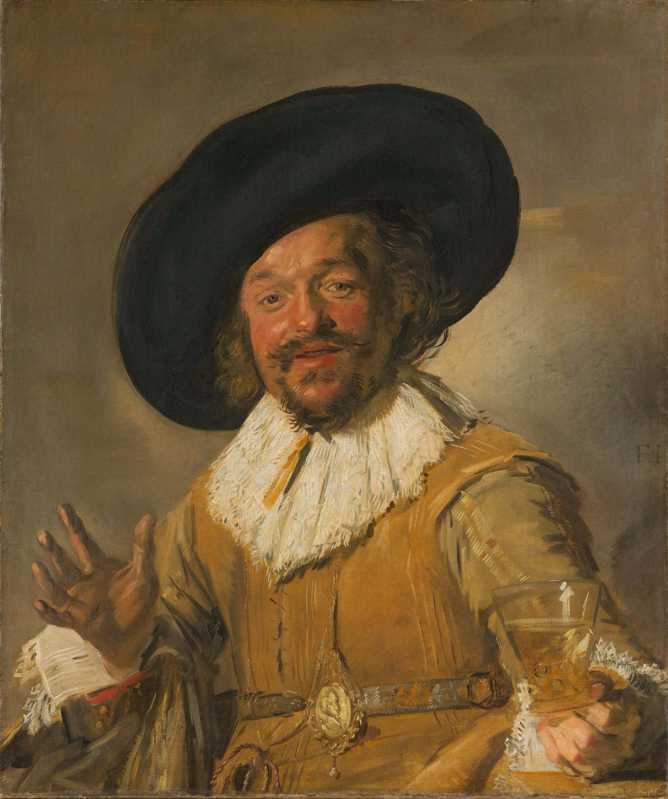 The Merry Drinker — Frans Hals