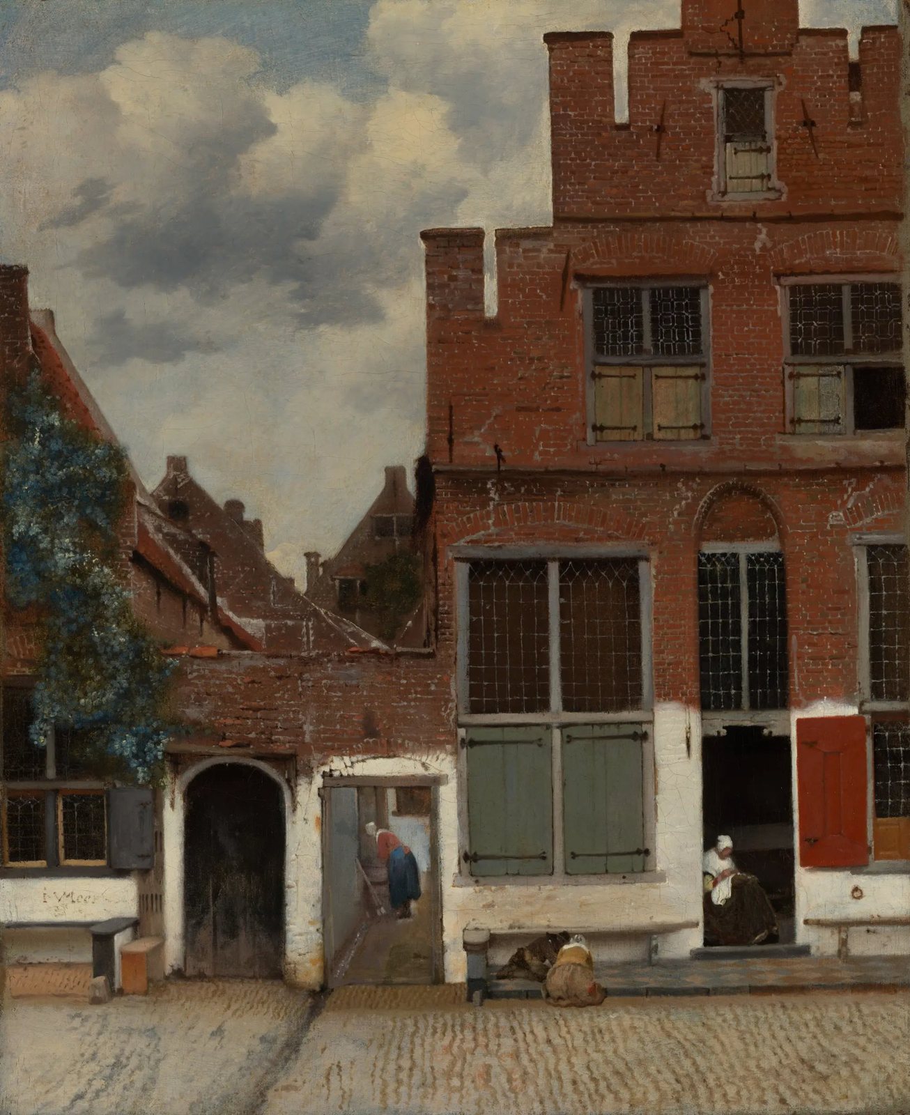 The Little Street — Johannes Vermeer